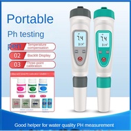 Qiwei Portable PH Meter Precision 0.01 Pen Type Acidimeter Water Quality Detection Pen PH Test Pen F