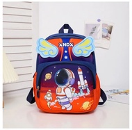 Ba Lô Nhẹ Dành Cho Trẻ Em Space Man Design Đôi Vai Dung Tích Lớn Ba Lô Mẫu Giáo Thông Thường Với Các