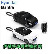 Suitable for Hyundai Hyundai elantra Key Cover Car Model Key Protective Case Buckle with Light Gift