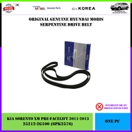 (XM-3) Kia Sorento XM Pre-Facelift 2011-2013 Genuine Hyundai Mobis Drive Belt (25212-2G100 / 6PK2576