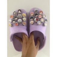 Anime jibbitz (0.7inch height) demon slayer , naruto , hero , spy , shaman , , hunter