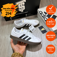 [CHÍNH HÃNG] Giày thể thao VL COURT 2.0 WHITE BLACK GUM ID6015 Full Box Tag Auth