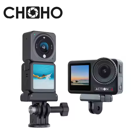 For DJI Osmo Action 4 5 Pro Accessories Magnet Adaper Base Mount Interface Magnetic Tripod Connect f