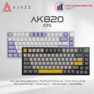 AJAZZ AK820 GTS 75% Hotswappable Mechanical Keyboard With Gasket Mount