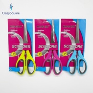 CSQUARE 20cm Stainless Scissors Big for School and Office Use 804