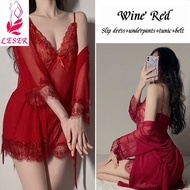 Lingerie For Women Naughty Sexy Costume For Woman Sex New Women Sexy Lingerie Lace Sleepwear Women For Sex Nighties Sexy Sleep Dress Pajama Set