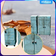 [Etekaxa] 1/64 Car Repair Locker Display Prop Painted Miniature Simulation Accessories