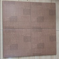 KERAMIK LANTAI KASAR MATT 40X40 PLATINUM CORSO BROWN KW B