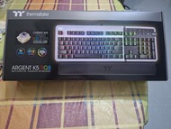 全新Thermaltake 曜越 ARGENT K5 RGB 機械式電競鍵盤 (Cherry極速銀軸)