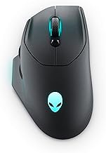 Alienware Wireless Gaming Mouse - AW620M Dark Side of the Moon 7 Button Optical Sensor Polling Rate