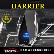 Toyota Harrier xu80 2020-2025 phone holder 15W Qi Car Phone Holder Wireless Charger Mobile Navigatio