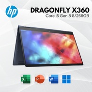 DISKON PROMO Laptop HP Dragonfly X360 Core i5 Gen 8 Ram 8/256GB - Laptop Second Berkualitas - 8GB/25