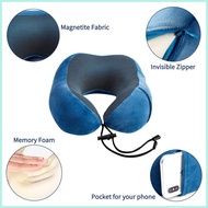 U Shaped Memory Foam Neck Pillows Travel Office Ergonomics Pillows Rebound Cervical Bedding