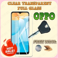 Oppo A77 A15 A16 A3S A5S F9 A12 A12E A37 A5 A9 Reno 6 6z 5 5f  Full Clear Transparent Tinted Tempere