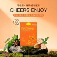 Cheers Enjoy Hangover Relief & Liver Support Candy Strips | Ginseng + Kudzu Formula | Take Anytime, 