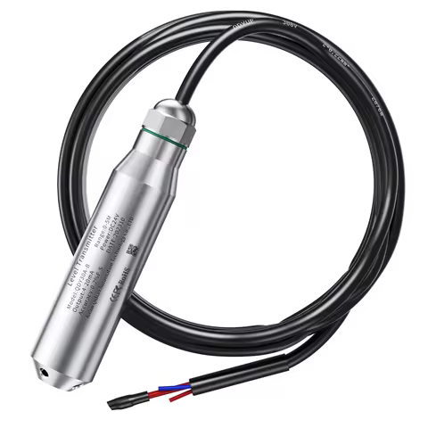 New-Type Liquid Water Oil Fuel Diesel Tank Level Sensor 1M 2M 3M 4M 5M to 4-20mA RS485 0-10V 0-5V Su