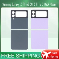 For Samsung Galaxy Z Flip3 5G Z Flip 3 Back Cover Glass Rear Battery Housing SM-F711 F711B F711U Rep