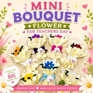 MINI FLOWER BOQUET QUET FOR TEACHERS DAY MADE TO ORDER