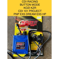 EX5 CDI UNIT RACING MAPPING MODE KOZI KZR CDI-101 WITH CABLE MODE MAPPING FOR EX5 DREAM EX5 HIGH POW