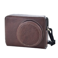Ricoh GR III Case - Vintage PU Leather Camera Case for Ricoh GR III GRIII GR3 DSLR Camera - Protecti