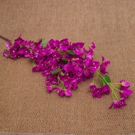 ♦5pcs Silk Bougainvillea Glabra Stem Artificial Bougainvillea Speetabilis Tree Branch for WeddiDHz=