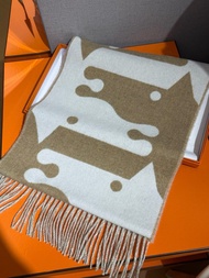 全新Hermes scarf 2026新款愛馬仕羊絨圍巾