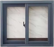 Shed Windows and More 23.6" x 31.5" Transom Windows Thickened Glass Shed Windows Aluminum Frame Wind