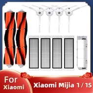 For Xiaomi Mi Robot Vacuum Mijia Spare Parts of Main Side Brush Hepa Filter Brush Cover