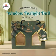 (LATEST) 10 Pcs Eid Gable Box Eid/ - Twilight Bird window Box 24x12x16 + FREE TAG