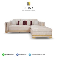 โซฟา L-Shape (BED) LUXURY 3ที่นั่ง 287ซม. รุ่นฟิโอน่า FIONA L-Shape
