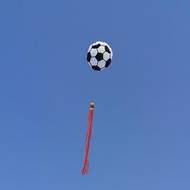 segolike Football Ball Kite Flying Toy with 100 M Line Easy to Fly 1.5 M Game Activity Giant for Law