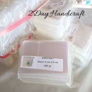 6x9 OPP plastic without adhesive - Souvenir plastic - Brooch plastic - Accessories plastic