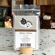 [Sleeve] DoublePuzzle: Brown (56 x 87 mm) Board Game Card Game