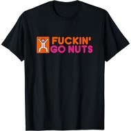 New Limited Fckin Go Nuts Funny Silly Having Fun Party Tshirt