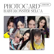 HOLOGRAM PHOTOCARD BABYMONSTER SELCA DRIP 5 PCS KPOP CARDS UNOFFICIAL PHARITA RORA AHYEON ASA RUKA