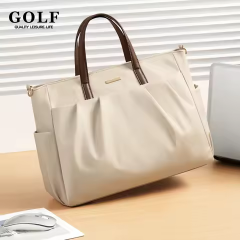 GOLF Tote Bags Women Handbag Tote Bag Work Multi Pockets Stylish Laptop 15 Inch Shoulder Bag Briefca