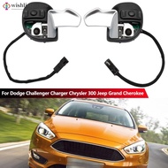 Wishlistforyou Pair Car Steering Wheel Paddle Shifter 5RQ09DX9AC 5RQ08DX9AC For Dodge Challenger Cha