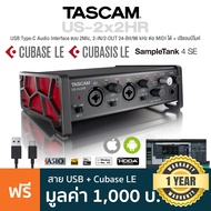 Tascam® US-2x2HR ออดิโออินเตอร์เฟส Audio Interface แบบ 2-in/2-out ช่องต่อ 2x Combo XLR  ต่อ MIDI In/