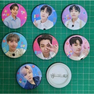 Freebies Kpop PIN BROS BTS OT7/ Freebies KPOP PIN PIN BTS OT7 (this price per package Pin contains 7