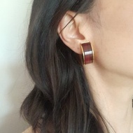 絕版罕見古馳GUCCI 1993年重要收藏年份金色夾式耳環