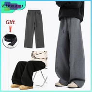 Old money style curved knife guard pants for men, American high street hip-hop sports pants, spring 