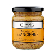 โคลวิส โฮลเกรน มัสตาร์ด จากฝรั่งเศส 200 กรัม - Wholegrain Mustard from France 200g Clovis brand