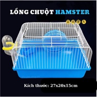 Lồng chuột Hamster đầy đủ phụ kiện. Chuồng Hamster xong sắt siêu bền. Nhà lồng cho thú nhỏ. Chuồng c