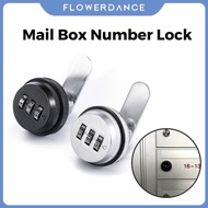 3 Digital Code Combination Lock Box Mail Post New Alloy Zinc Locker Cabinet Combination Lock 20/30mm Locker Number Locks flower
