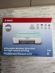 Canon PIXMA Ink Efficient E470 無線打印機