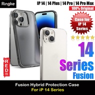 Ringke Fusion Protection Case for IP Phone 14 Pro Max 6.7 | 14 Pro 6.1 |14 Plus | 14 6.1 (Matte Clea