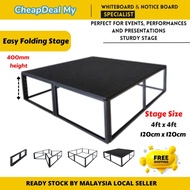 CheapDealMy Easy folding stage 4ft x 4ft 120cm x 120cm 400mm H