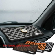 Checkerboard Waterproof Car Accessories Interior Selesa For Toyota Land Cruiser LC100 LC200 LC300 V8