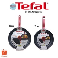 TEFAL Revelation Plus Induction Frying Pan 22cm Red +TEFAL Revelation Plus Induction Frying Pan 28cm