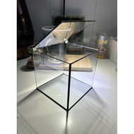 Cubic tank, Cubic tank, sealed polygonal tank, sealed terrarium tank, polygonal tank, terrarium tank